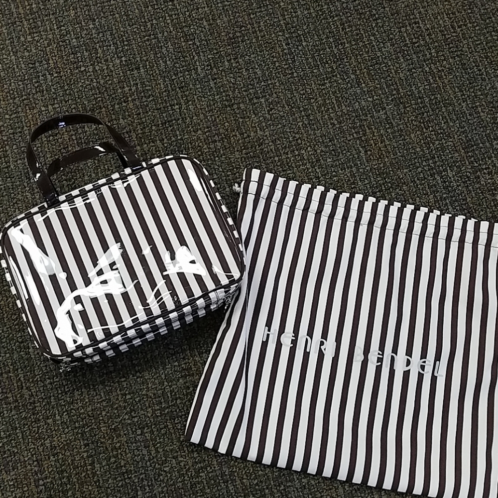 Henri Bendel hanging weekender bag
